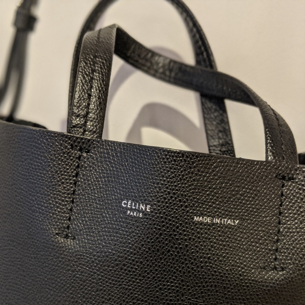 Black Celine Vertical Cabas Bag - Picture 4 of 8
